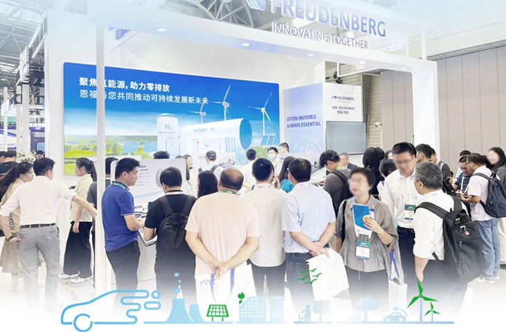 现场直击 | z6尊龙官方网站创新氢能与燃料电池解决方案，闪亮登场FCVC！